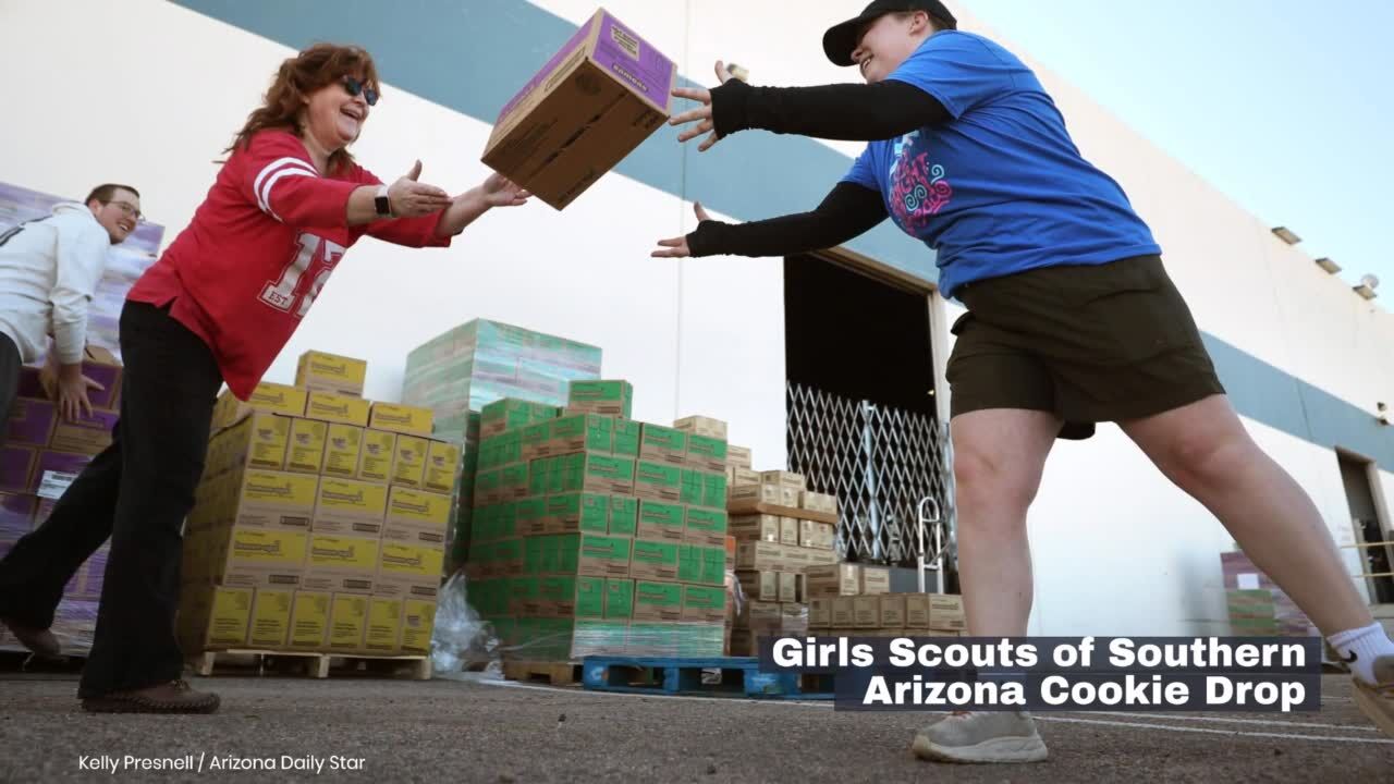 Girl Scouts of Southern Arizona Cookie Drop